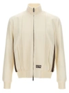 Dsquared2 Tailored Track Casual Jackets, Parka White