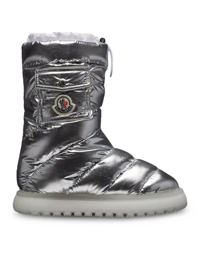 Moncler Gaia Pocket Mid Snow In Silver