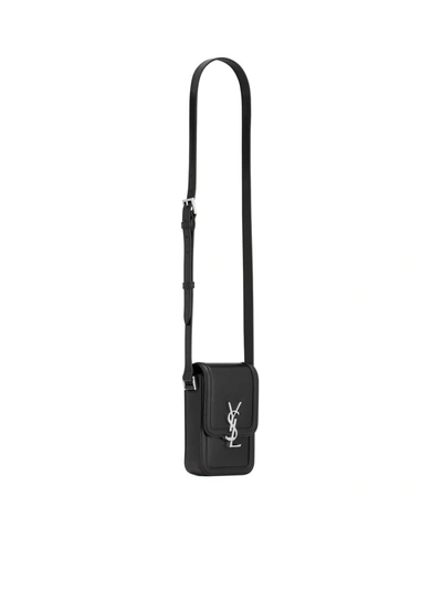 Saint Laurent Ysl Solferino P Case In Black