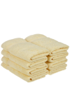 Superior Solid 8pc Absorbent Hand Towel Set