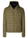 SAVE THE DUCK GREEN PADDED JACKET
