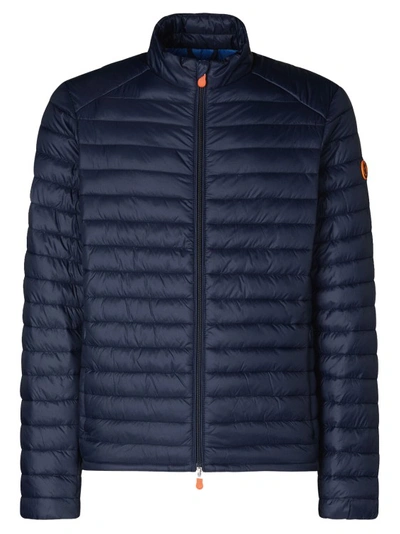 Save The Duck Blue Quilted Jacket