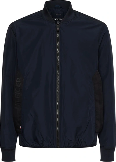 Tommy Hilfiger Navy Blue Zip-up Jacket