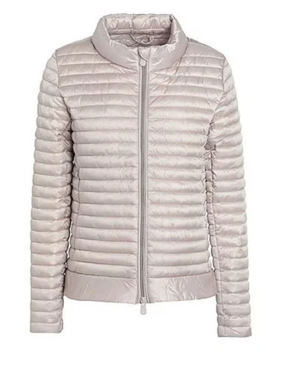 Save The Duck Zip-up Padded Jacket In Grey