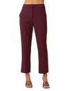 Trina Turk Women's Highland Park Pants In Bryant Park Bordeaux