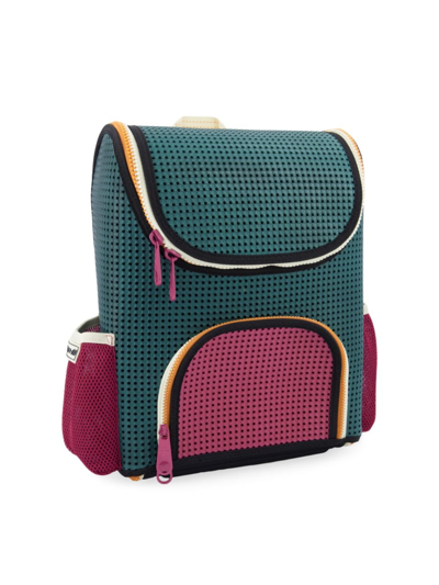 Light+nine Student Backpack In Artist Green