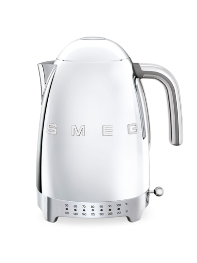 Smeg Retro Variable Temperature Kettle In Stainless Steel