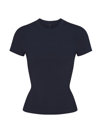 Skims Women's Cotton Jersey T-shirt In Navy