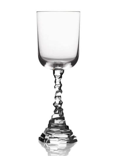 Michael Aram Rock Wine Glass In Clear