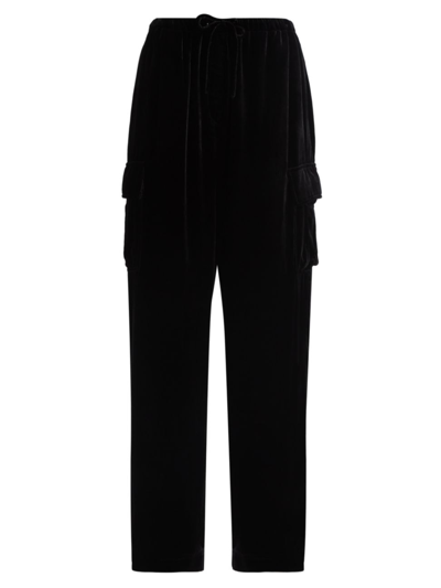 Alexander Wang T Alexanderwang.t Cargo Track Trousers In Black