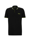 Hugo Boss Men's Paddy Pro Polo Shirt In Black Green