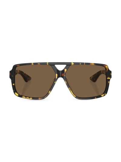 Khaite X Oliver Peoples 1977c Oversized Aviator Sunglasses In Dark Brown