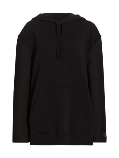 Mm6 Maison Margiela Ambush Drawstring Oversized Hoodie In Black