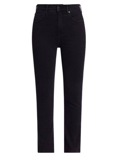 Veronica Beard Women's Carly High-rise Stretch Kick Flare Jeans In Washed Onyx