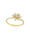 HUEB WOMEN'S LUMINUS 18K YELLOW GOLD & 0.21 TCW DIAMOND RING
