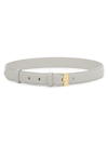 Bottega Veneta Women's Leather Belt In Barolo