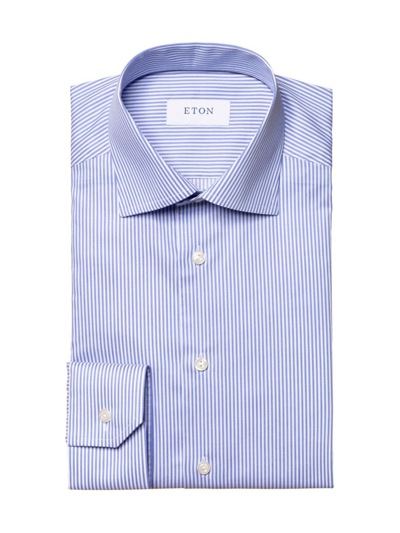 ETON MEN'S SLIM FIT BENGAL STRIPE SHIRT