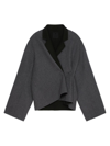 GIVENCHY WOMEN'S BLAZER IN DOUBLE FACE WOOL AND CASHMERE
