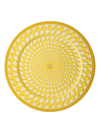 Rosenthal Swarovski X  Signum Service Plate In Yellow