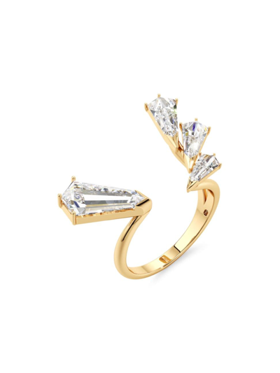 Unsaid Women's Phoenix Open Statement 18k Yellow Gold & 2.75 Tcw Lab-grown Diamond Ring