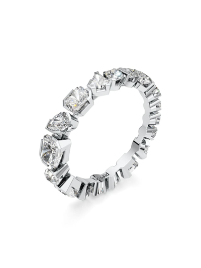 Unsaid Women's Meta 18k White Gold & 1.82 Tcw Lab-grown Diamond Eternity Ring
