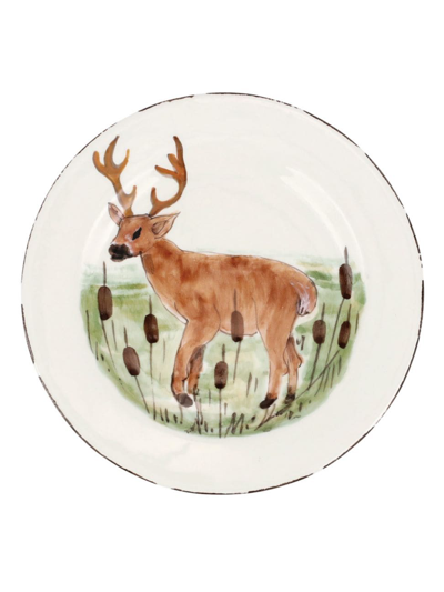 Vietri Wildlife Deer Salad Plate