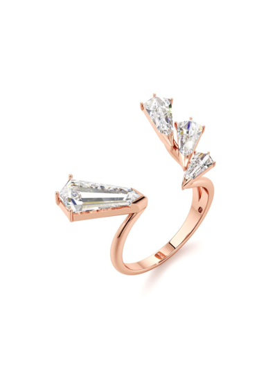 Unsaid Women's Phoenix Open Statement 18k Rose Gold & 2.75 Tcw Lab-grown Diamond Ring