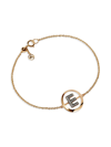 Annoushka Women's Initial 18k Yellow Gold & 0.07 Tcw Diamond Pendant Bracelet In Initial E