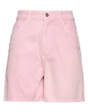 Hinnominate Woman Shorts & Bermuda Shorts Pink Size M Cotton