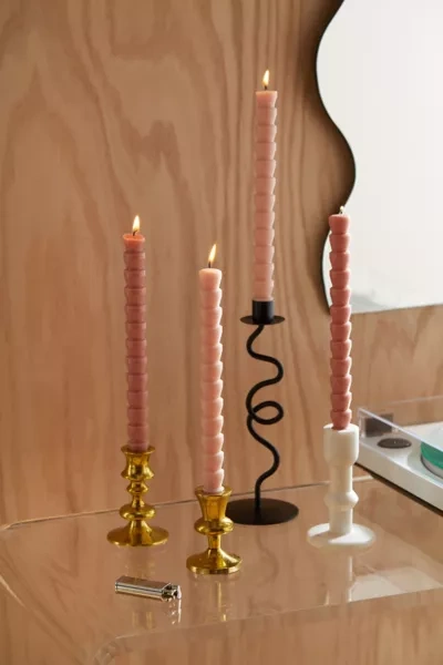 Paddywax Taper Candle Set In Pink