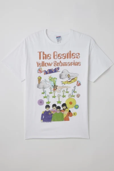 Urban Outfitters The Beatles Vintage Tee In White