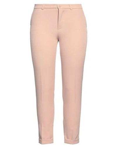 Sandro Ferrone Woman Pants Blush Size 10 Polyester, Elastane In Pink