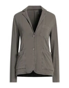 MAJESTIC MAJESTIC FILATURES WOMAN BLAZER GREY SIZE 1 VISCOSE, ELASTANE