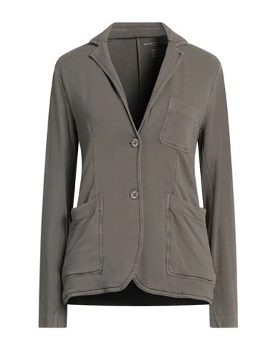 Majestic Filatures Woman Blazer Grey Size 1 Viscose, Elastane