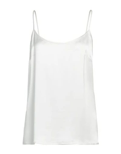 Frase Francesca Severi Woman Top Off White Size 6 Acetate, Silk