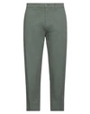 Haikure Man Pants Military Green Size 35 Cotton, Elastane