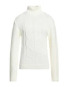 WHY NOT BRAND WHY NOT BRAND MAN TURTLENECK CREAM SIZE XL ACRYLIC, WOOL