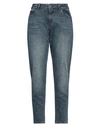 Dl1961 Woman Denim Pants Blue Size 28 Cotton, Lycra In Blue