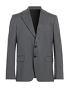 Low Brand Man Blazer Grey Size 6 Wool, Polyester, Elastane In Grey
