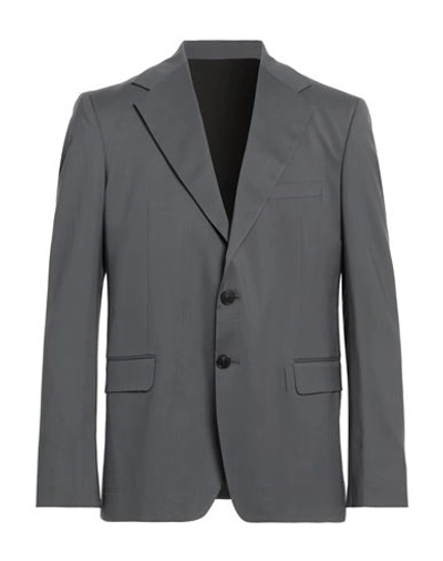 Low Brand Man Blazer Grey Size 6 Wool, Polyester, Elastane