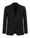 Low Brand Man Blazer Black Size 5 Wool, Polyester, Elastane