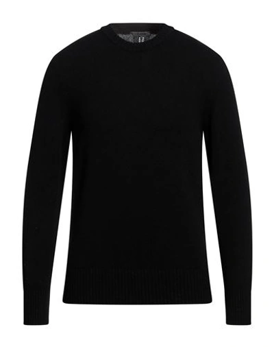 +39 Masq Man Sweater Black Size 40 Wool