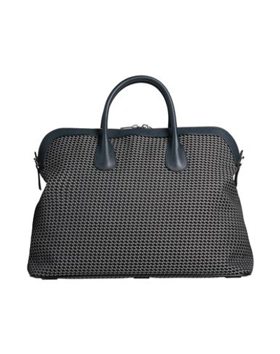 Valextra Woman Handbag Black Size - Nylon, Polyester, Kevlar, Calfskin