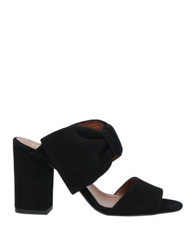 Paris Texas Woman Sandals Black Size 10.5 Soft Leather