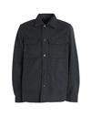 Only & Sons Man Shirt Charcoal Size M Polyester In Grey