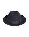 Borsalino Hat Navy Blue Size 7 ¼ Wool