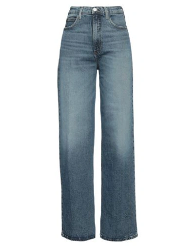 Frame Woman Denim Pants Blue Size 29 Cotton, Lyocell, Polyester, Elastane