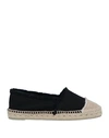 Castaã±er Castañer Woman Espadrilles Black Size 6.5 Textile Fibers In Black