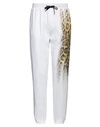 Roberto Cavalli Man Pants White Size Xl Cotton In White