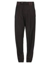 Giorgio Armani Man Pants Dark Brown Size 40 Virgin Wool